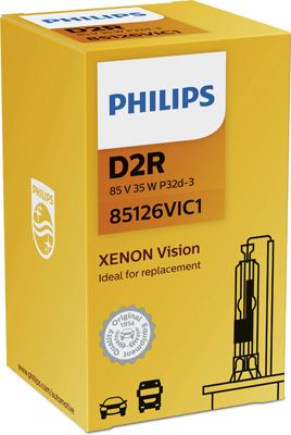 Kvēlspuldze, Tālās gaismas lukturis PHILIPS 85126VIC1