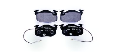 Комплект тормозных колодок, дисковый тормоз HELLA 8DB 355 018-961