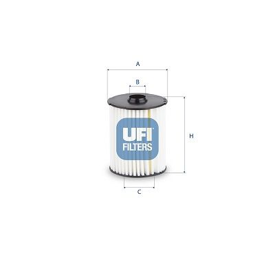 Eļļas filtrs UFI 25.228.00