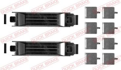 Комплектующие, колодки дискового тормоза QUICK BRAKE 109-0029