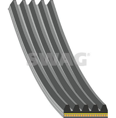 Поликлиновой ремень SWAG 33 10 8173