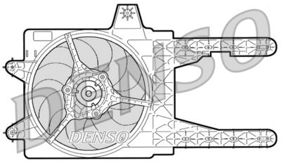 Ventilators, Motora dzesēšanas sistēma DENSO DER13006