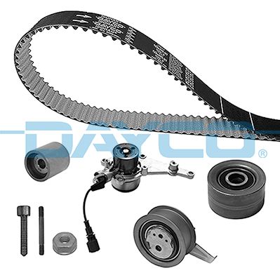 Водяной насос + комплект зубчатого ремня DAYCO KTBWP12400