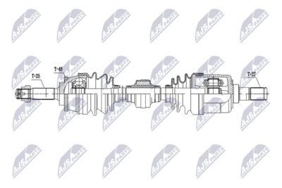Приводной вал NTY NPW-KA-423