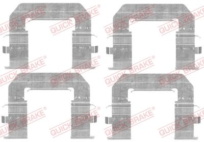 Комплектующие, колодки дискового тормоза QUICK BRAKE 109-1776