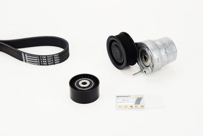 Ķīļrievu siksnu komplekts CONTINENTAL CTAM 7PK1377K1