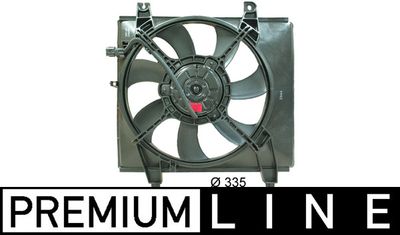 Ventilators, Motora dzesēšanas sistēma MAHLE CFF 123 000P