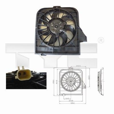 Ventilators, Motora dzesēšanas sistēma TYC 804-0002