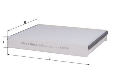 Фильтр, воздух во внутренном пространстве KNECHT LA 875