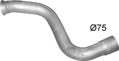 Izplūdes caurule POLMO 69.631