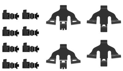 Piederumu komplekts, Disku bremžu uzlikas TEXTAR 82556000