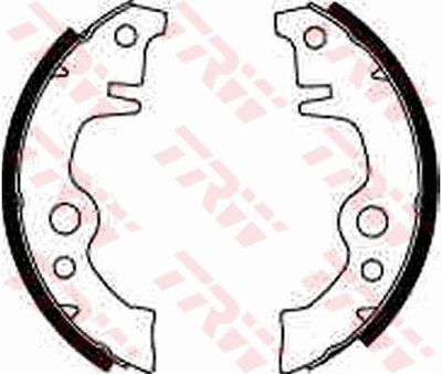 Комплект тормозных колодок TRW GS8021