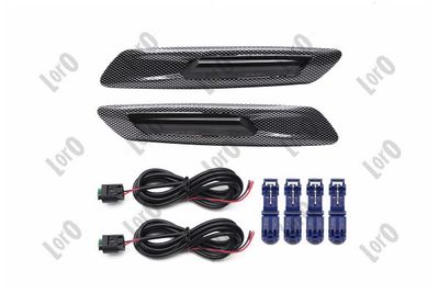 Pagriezienu signāla lukturu komplekts ABAKUS L04-140-011LED-DC