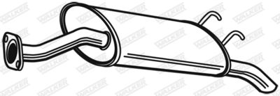 Глушитель выхлопных газов конечный WALKER 23189