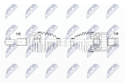 Приводной вал NTY NPW-CH-066