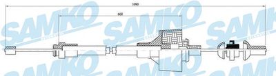 Трос, управление сцеплением SAMKO C0480C