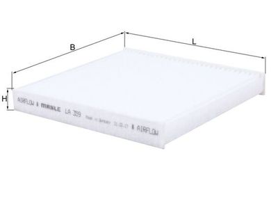 Filtrs, Salona telpas gaiss KNECHT LA 359