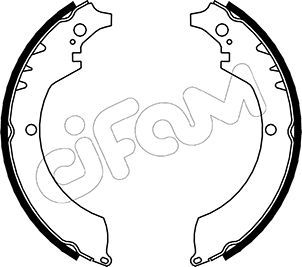 Bremžu loku komplekts CIFAM 153-033