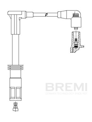 Провод зажигания BREMI 212/14
