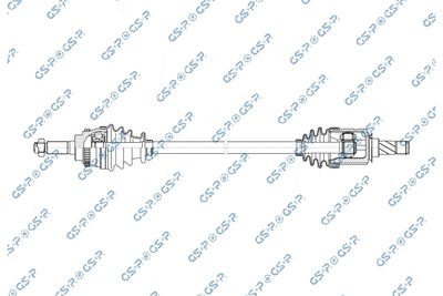 Приводной вал GSP 204079