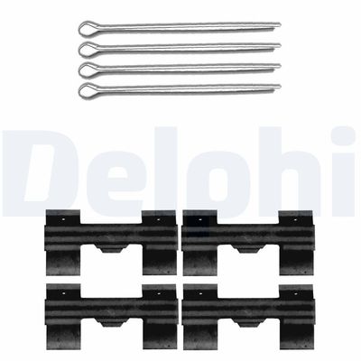 Piederumu komplekts, Disku bremžu uzlikas DELPHI LX0648