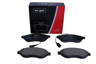 Комплект тормозных колодок, дисковый тормоз MAXGEAR 19-3636