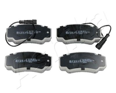 Комплект тормозных колодок, дисковый тормоз ASHIKA 51-01-101