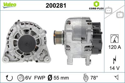Ģenerators VALEO 200281