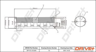 Воздушный фильтр Dr!ve+ DP1110.10.0245