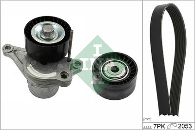 Ķīļrievu siksnu komplekts Schaeffler INA 529 0352 10