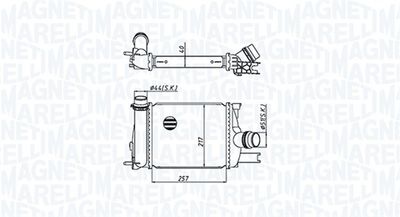 Интеркулер MAGNETI MARELLI 351319205390