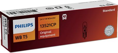 Kvēlspuldze, Instrumentu paneļa apgaismojums PHILIPS 13521CP
