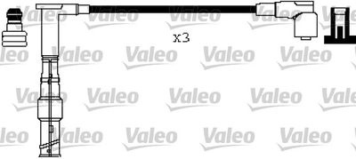 Augstsprieguma vadu komplekts VALEO 346374