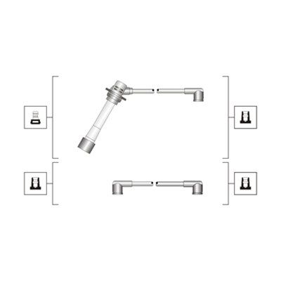 Augstsprieguma vadu komplekts MAGNETI MARELLI 941319170093