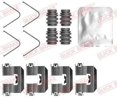 QUICK BRAKE 1090165 Piederumu komplekts, Disku