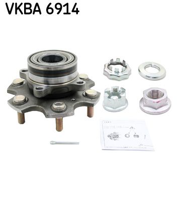 Комплект подшипника ступицы колеса SKF VKBA 6914