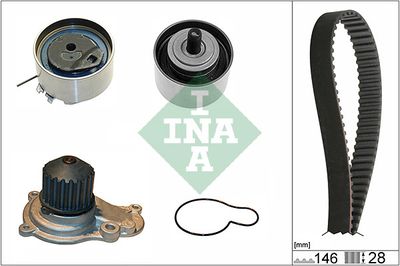 Ūdenssūknis + Zobsiksnas komplekts Schaeffler INA 530 0641 30