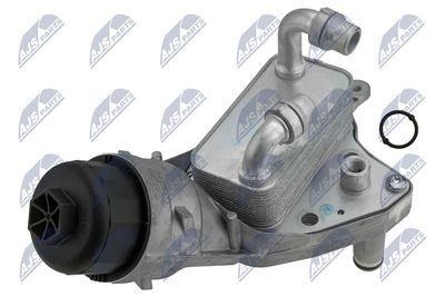 масляный радиатор, двигательное масло NTY CCL-PL-005