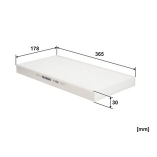 Filtrs, Salona telpas gaiss FILTRON K 1466