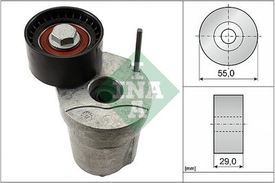 Натяжитель ремня, клиновой зубча Schaeffler INA 534 0320 10