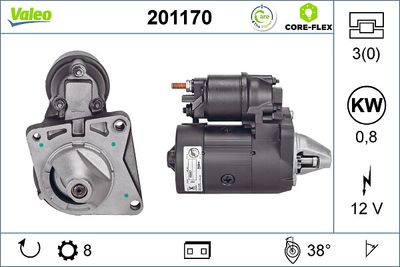 Стартер VALEO 201170