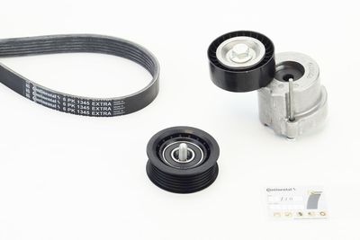 Ķīļrievu siksnu komplekts CONTINENTAL CTAM 6PK1345 EXTRA K1