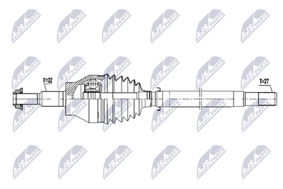 Приводной вал NTY NPW-CH-154