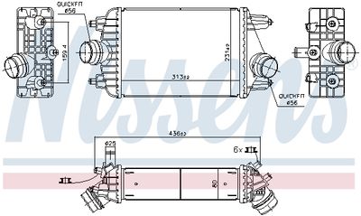 Интеркулер NISSENS 961303