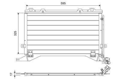 Конденсатор, кондиционер VALEO 816949