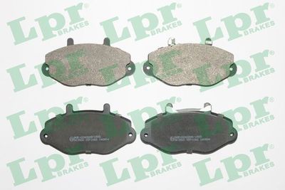 Комплект тормозных колодок, дисковый тормоз LPR 05P1066