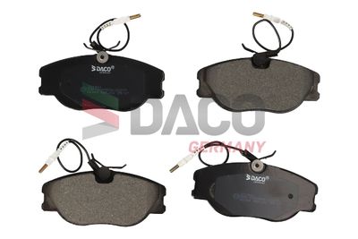 Комплект тормозных колодок, дисковый тормоз DACO 321941