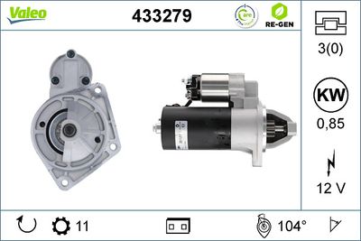 Starteris VALEO 433279