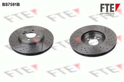 Тормозной диск FTE 9082297