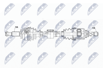 Приводной вал NTY NPW-RE-197